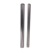 Vue de la gamme du potelet en inox H1200 x diam. 76 mm