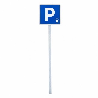 Vue générale du kit de Parking payant 500 x L500 mm