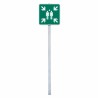 Vue générale du kit de Point de rassemblement 500 x L500 mm