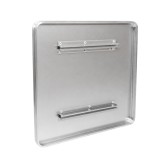 Vue de 3/4 du kit de Point de rassemblement 500 x L500 mm