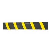 Vue du dessus du ralentisseur de parking monobloc 1830 mm
