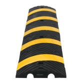 Vue supérieure du ralentisseur voies privées monobloc H.50 mm L.1830 mm